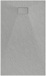 Welland Szürke kőhatású zuhanytálca 90 x 160 cm + ajándék szifonkészlet | Welland (GT-16090SS)