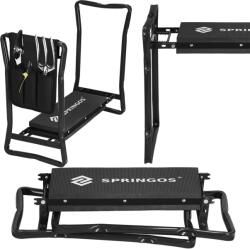 SPRINGOS multifunkcionális kerti Szék - Fekete (GA0203)