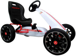 R-Sport Fiat Abarth Gokart - Gyerekeknek - Fehér - 3-7 éves