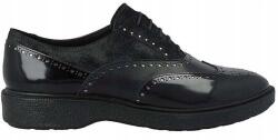 GEOX Női félcipő Geox Prestyn bőr fekete 37 (D745WB038PVC9999)