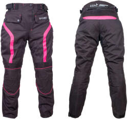 W-TEC Durmanes Lady Motoros Nadrág XS - Fekete-Rózsaszín