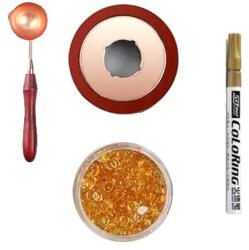  Zsákó viaszpálca, retro kialakítás, átlátszó viaszszemcsék, Gzz1051900110