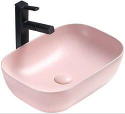 Mexen Rita - Pultra Szerelhető Mosdó - Rózsaszín - 45x32cm (5907709190825)