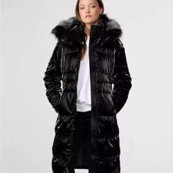  KARL LAGERFELD női téli pehelydzseki, S, fekete