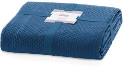 AmeliaHome Ágytakaró CARMEN indigókék sima szatén 220x240 AmeliaHome