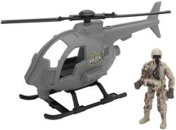 Chap Mei Plastic Toys Set de joacă Chap Mei Soldier Force - Elicopter și Soldat (545310) Figurina