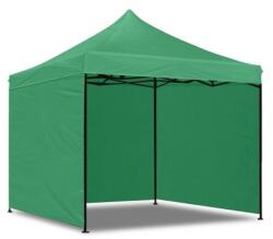 ProCart Cort gradina quick tent, 3x3x3 m, 3 pereti laterali, structura metalica, impermeabil, verde