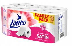 Linteo wc papír fehér, 3 rétegű, 16 tekercs, 15m (20672)