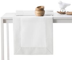 DecoKing Asztalterítő Pure fehér sima klasszikus 30x80 DecoKing
