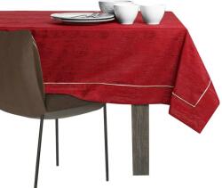 AmeliaHome Asztalterítő Vesta bordó dombornyomott modern 110x180 AmeliaHome - pepita - 16 390 Ft