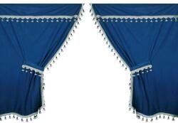  Prémium Teherautó Függöny Szett - Kék - 5 részes