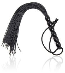  Gumiszálas mini korbács (fekete) - szeresdmagad