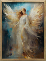  VÁSZONFESTMÉNY KÉK BÉKE ANGYALÁJA KERET NÉLKÜL 70x100 CM