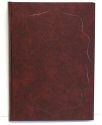  Vendégkönyv A/4 160 lapos sima bordó - pcx