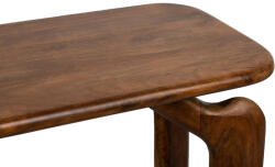 Ma Maison MaMaison Orizon Mangófa Konzolasztal Barna Íves Lábakkal