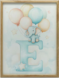  ALUMÍNIUMKERETES FALI PLAKÁT ELEFÁNTTAL 70x100