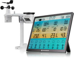 Bresser 4CAST XL - Időjárásállomás - 19" Kijelző (77561)