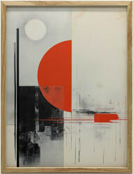  FALI PLAKÁT FA KERETBEN FINOM HARMÓNIA 70x100 CM