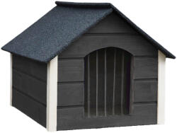 Dechland izolat cort acoperiș Doghouse L - grafit-alb (BP-010-L-GR-WH)