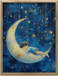  Keret Fali Plakát Dream Harmónia Nagy 70x100 Cm Matte