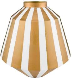 Pip Studio Dekoratív fémváza, Pip Studio, White-Gold, 35 cm, Royal Dot Delight kollekció
