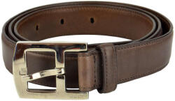 Ralph Lauren Sötétbarna Bőr Öv - Keskeny - 90/36
