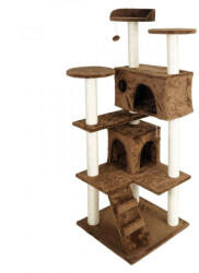  Macskajátszófa Kaparófa Barna 130cm