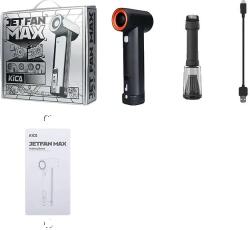  Kézi ventilátor, 85000 RPM fordulatszám, hosszú akkumulátor-élettartam, JetFan Max