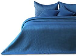 AmeliaHome Ágytakaró CARMEN indigókék sima szatén 260x280 AmeliaHome