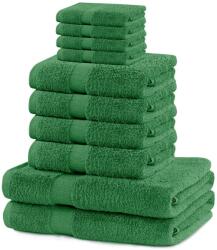 DecoKing Törölköző MARINA szín üvegzöld stílus klasszikus anyag pamut 2*70x140+4*50x100+4*30x50 DecoKing