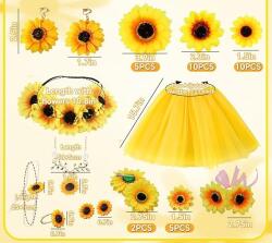  Női Jelmez 70 80-AS Évek Retro Vintage Party Hippi Virágok (STRÓJ PRZEBRANIE DAMSKIE LATA 70 80 RETRO)