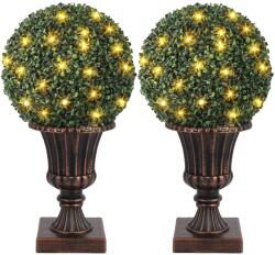 Topiary, előre megvilágított, UV-álló, piros