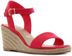 Tamaris rózsaszín női éktalpú szandál Méret: 39