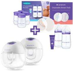 Lansinoh Hordható Dupla Elektromos Mellszívó Csomag - Deluxe