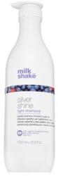 Milk Shake Silver Shine Light Shampoo Защитен шампоан за платинено руса и сива коса 1000 ml
