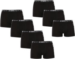 Lee Cooper 7PACK Férfi boxeralsó Lee Cooper fekete (PO41014) M
