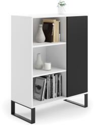  Fondi könyvespolc - fém lábakkal