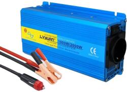  Tiszta szinuszhullám-inverter, 12 V-AC 220V, csúcsteljesítmény 1000W-2600W, 12V 220V 2000W