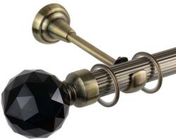  Cristal Noir Függesztőrúd - Antik Arany - 400 cm