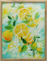  VÁSZONFESTÉS NARANCS FRISSÍTŐ KONYHÁBA 50x70 CM