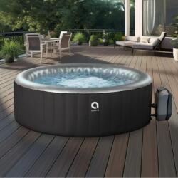 avenli London 3 személyes 165x70cm Felfújható Jakuzzi szett - fekete (17612EU)