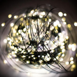 Somogyi Elektronic ML1500WW micro LED-es fényfüzér, 150 m, 1500db melegfehér micro LED, 8 program, időzítés, hálózati adapter, távirányító, kül- és beltéri kivitel - webmuszaki