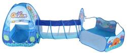  3 az 1-ben Baba Játszósátor Szett - Óceán Téma, Összecsukható