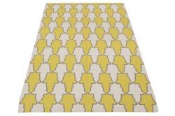 Bakero Kelim JP 11036 white/yellow Szőnyeg (150x240 cm)