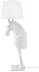 King Home Horse Stand S Ló Alakú Állólámpa Fehér Üvegszálas (KHM-JB001S.WHITE)