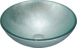 Mexen Mira Üveg Mosdó - 42x42 cm, Ezüst (5907709159136)