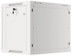 Lanberg 19" fali rack szekrény 9U 600x450mm - szürke (WF01-6409-10S)