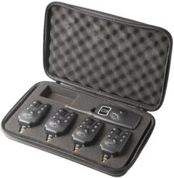  Horgászkapás riasztó készlet, állítható hangszín, 100 méteres sebességváltó, JY-19-4