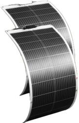  Rugalmas napelemkészlet, 24% -os hatékonyság, könnyű kialakítás, 200W -os napelemkészlet