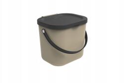 Rotho Műanyag szemeteskosár Rotho 6l bézs (1030307422)